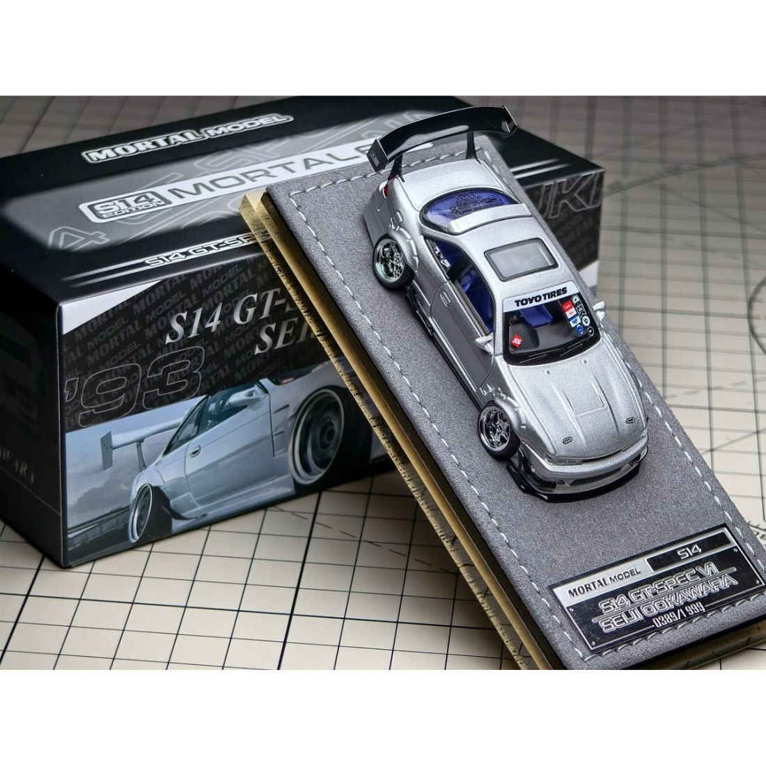 S14 GT-Spec V1 Seiji Ookawara, 1:64 Scale — image 4