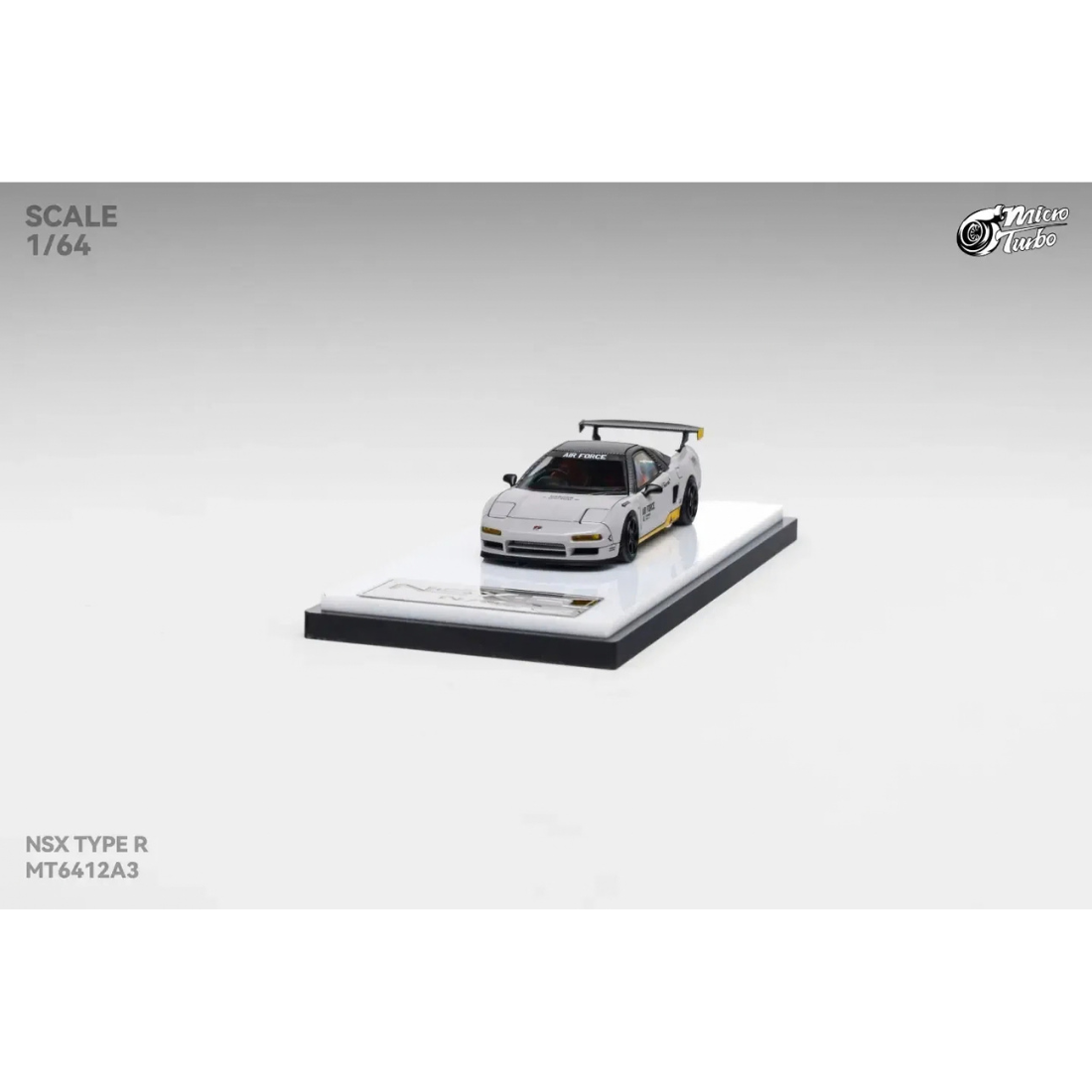 *Pre-Orders* Honda NSX-R NA1 (Retractable-Headlights丨Open-Hood丨Detachable Engine丨Magnetic Parts) Air Force Livery (Limited To 999pcs), 1:64 Scale — image 2