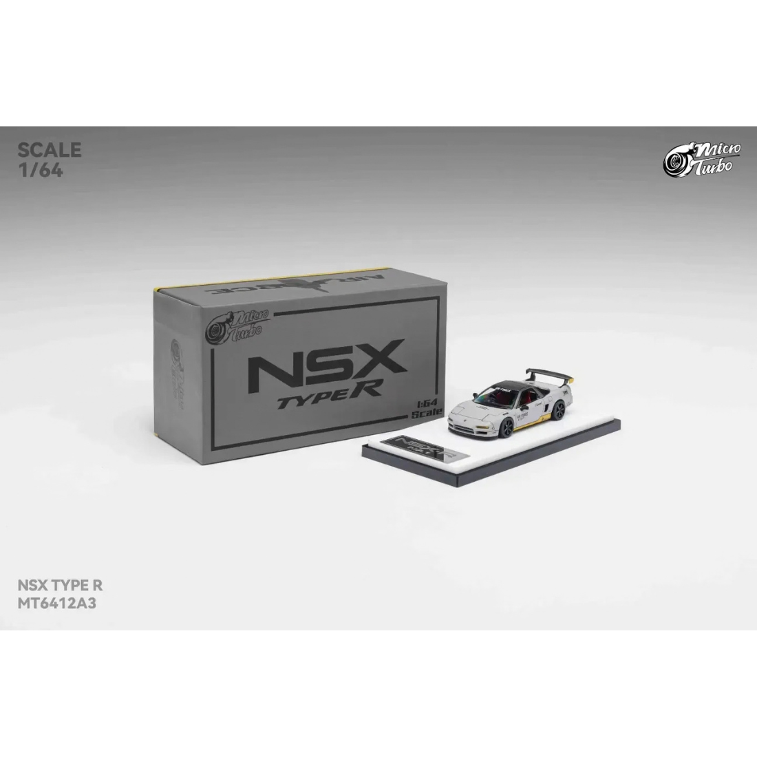 *Pre-Orders* Honda NSX-R NA1 (Retractable-Headlights丨Open-Hood丨Detachable Engine丨Magnetic Parts) Air Force Livery (Limited To 999pcs), 1:64 Scale — image 1