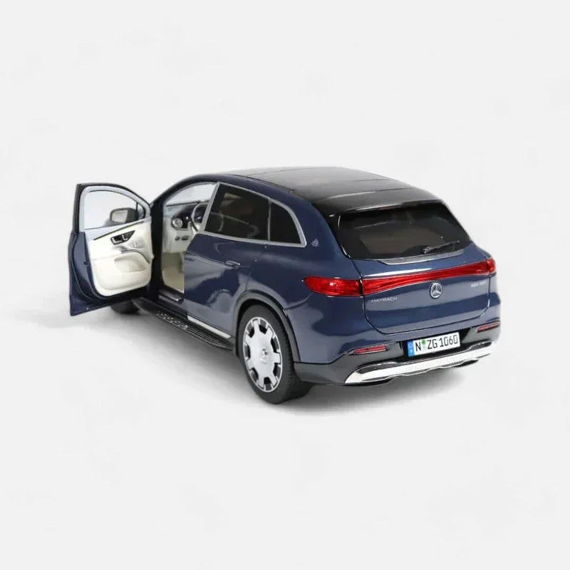 Mercedes-Maybach EQS SUV, 1:18 Scale (Sodalith Blue) — image 4