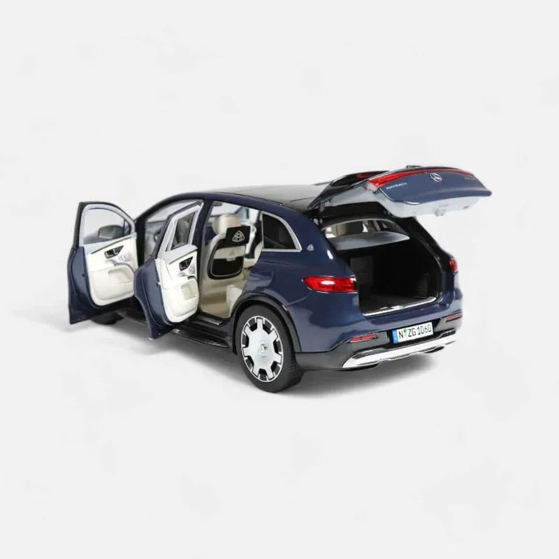 Mercedes-Maybach EQS SUV, 1:18 Scale (Sodalith Blue) — image 3