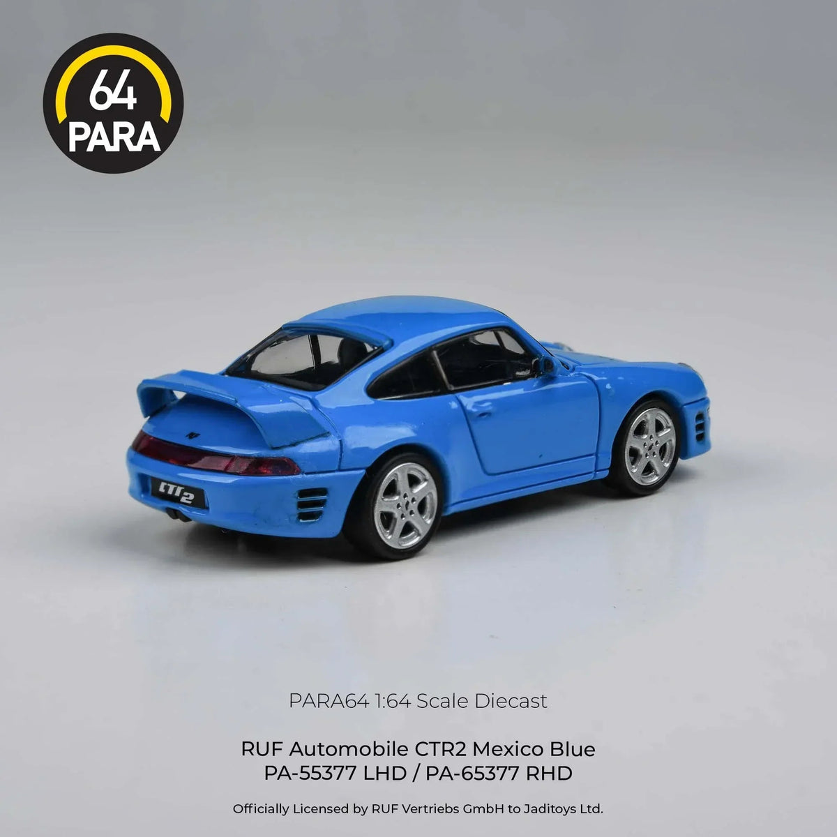 RUF CTR2 LHD 1995, 1:64 Scale (Blue) — image 3