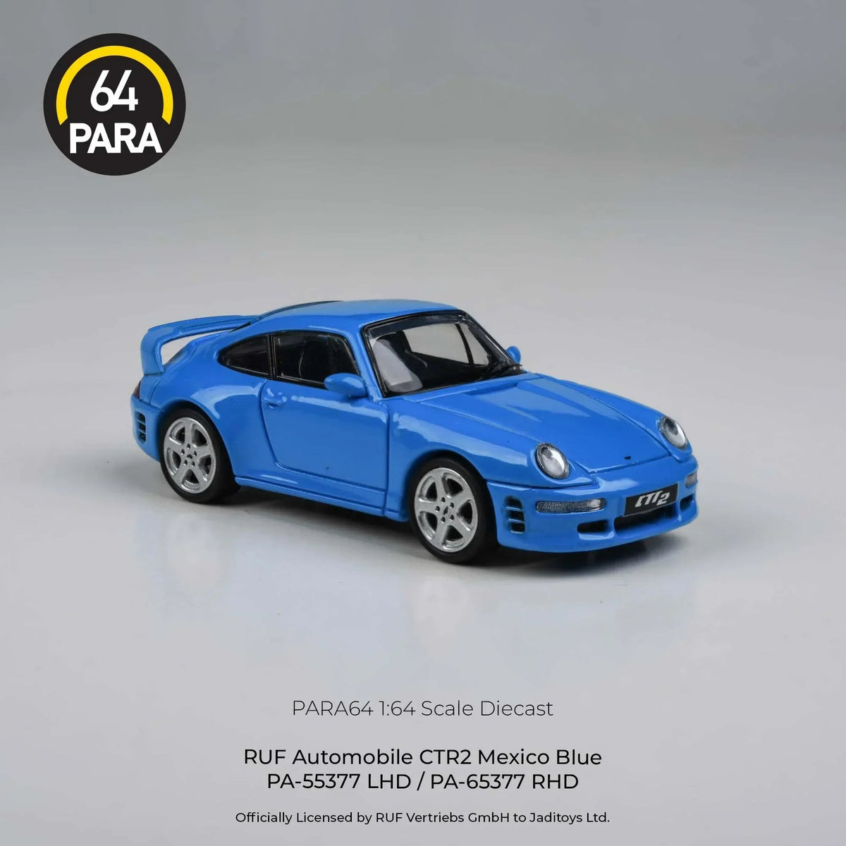 RUF CTR2 LHD 1995, 1:64 Scale (Blue) — image 2
