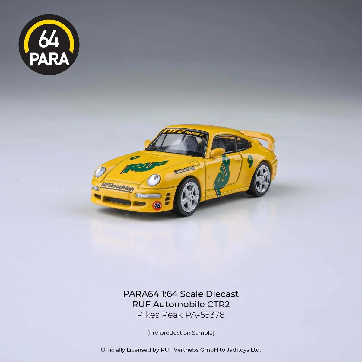 RUF CTR2 Pikes Peak 1995, 1:64 Scale — image 2