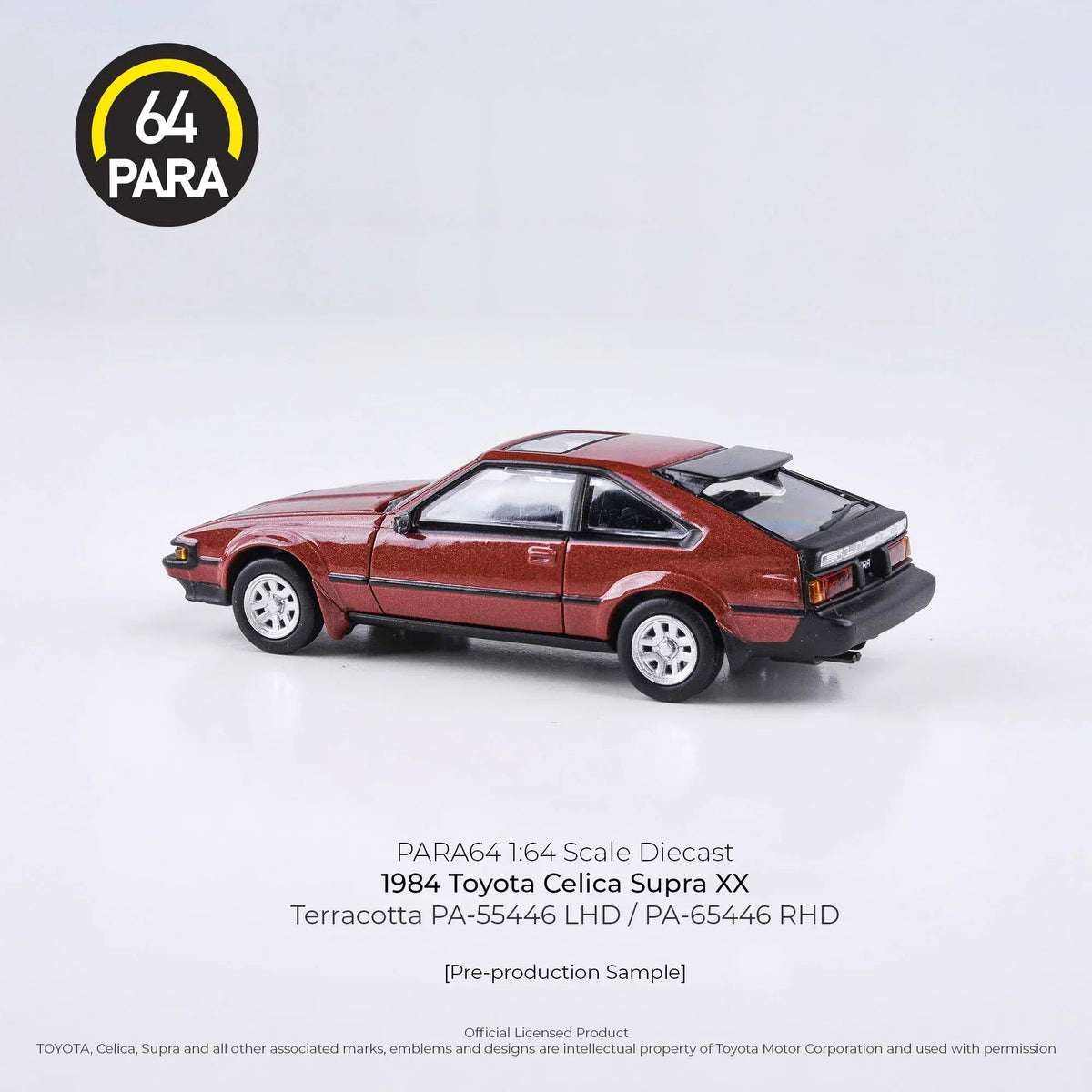 Toyota Celica Supra XX 1984, 1:64 Scale (Maroon) — image 2