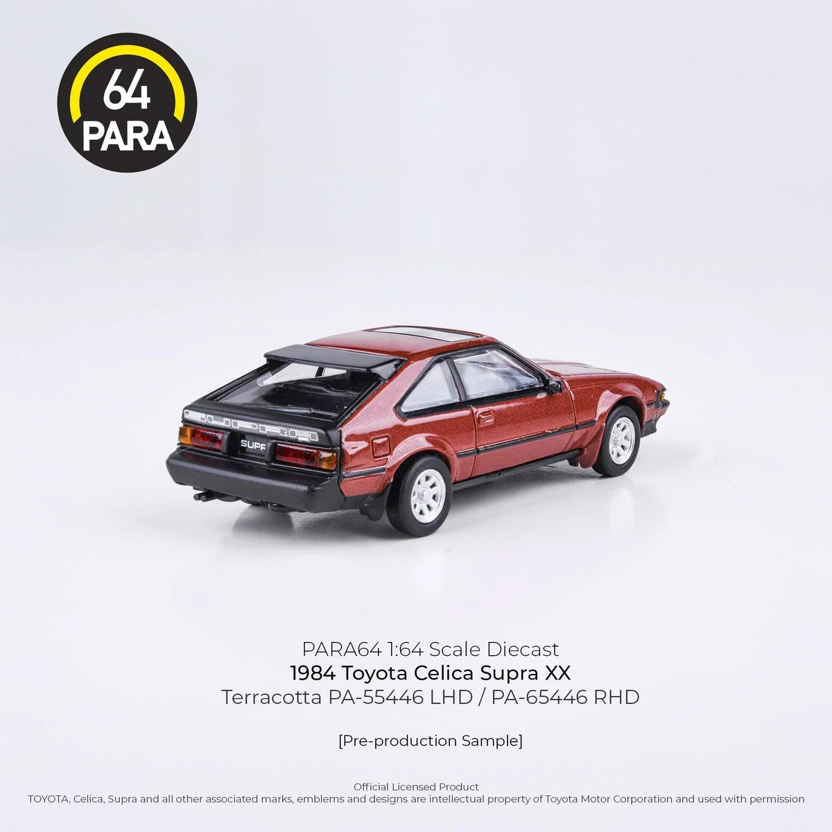 Toyota Celica Supra XX 1984, 1:64 Scale (Maroon) — image 3