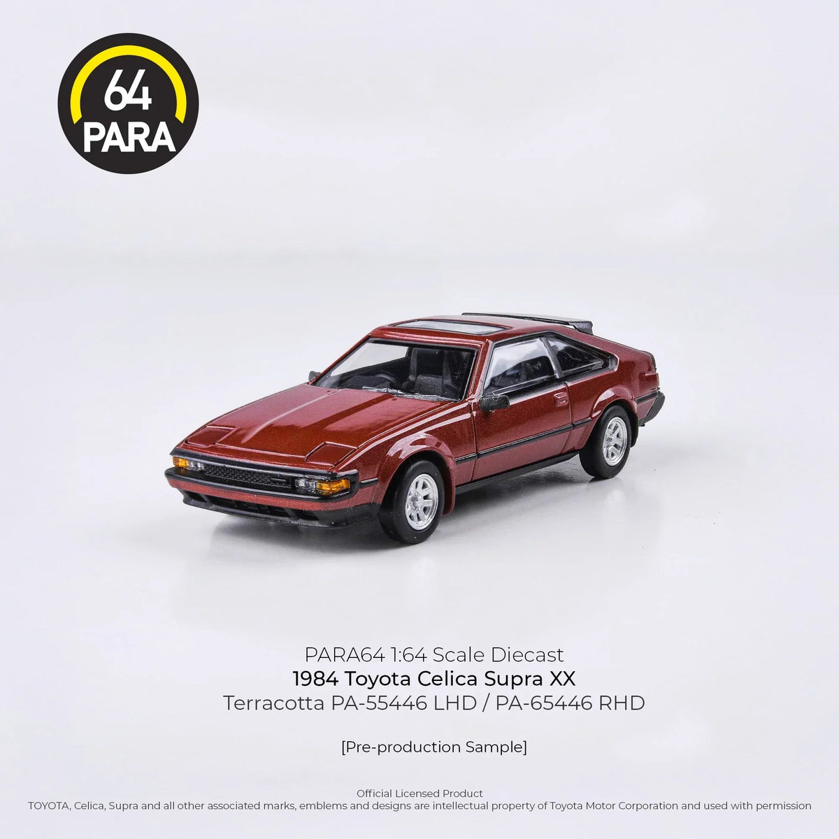 Toyota Celica Supra XX 1984, 1:64 Scale (Maroon) — image 4