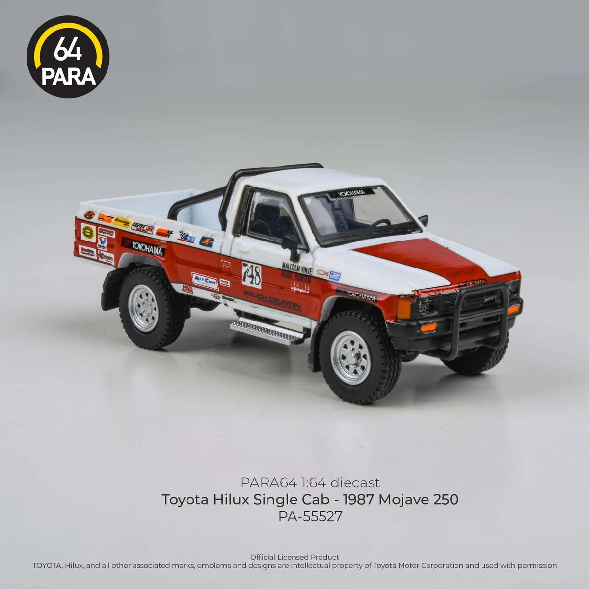 Toyota Hilux Single Cab Mojave 250 1987, 1:64 Scale (Multicolor) — image 2