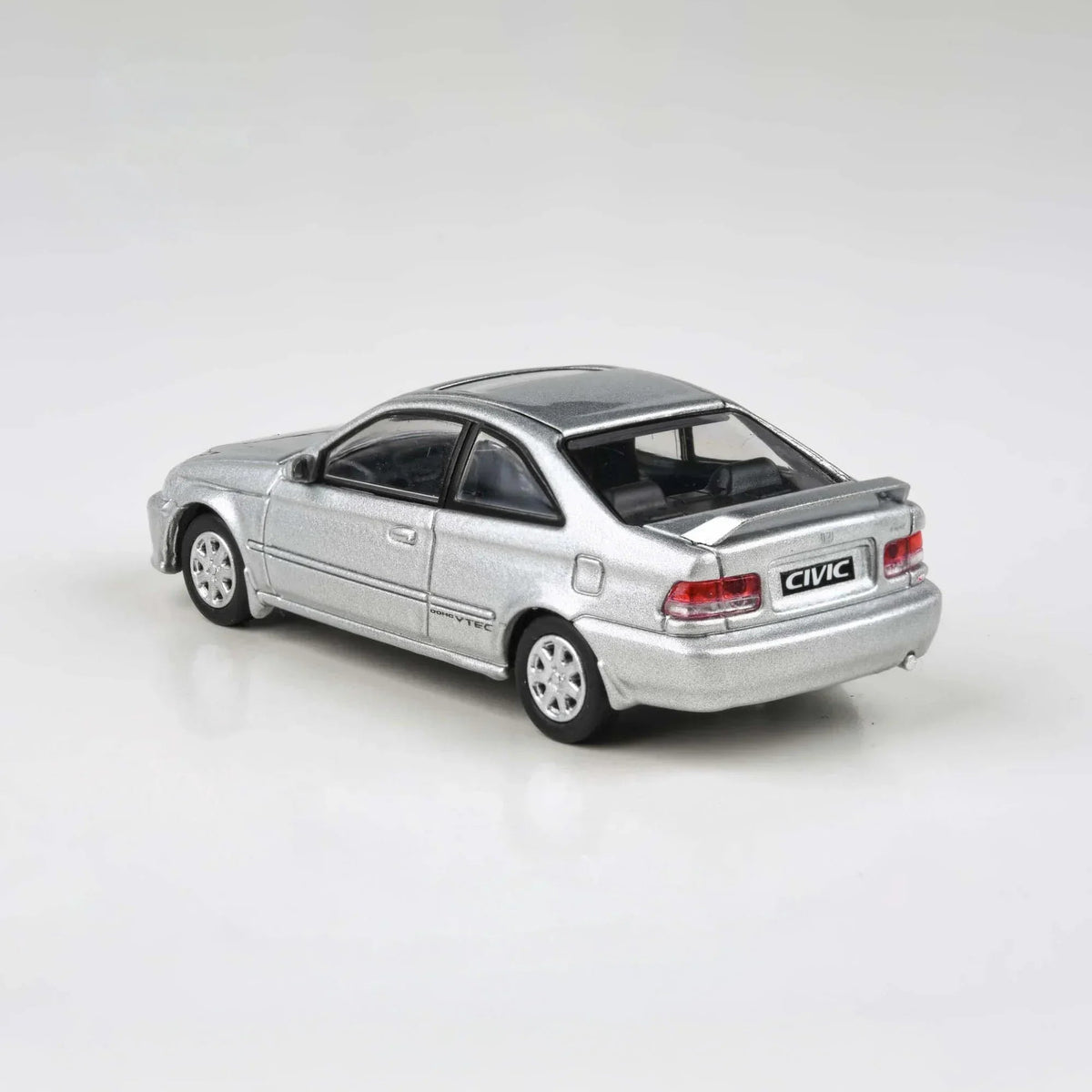 Honda Civic Si EM1 Vogue RHD '99, 1:64 Scale (Silver) — image 2