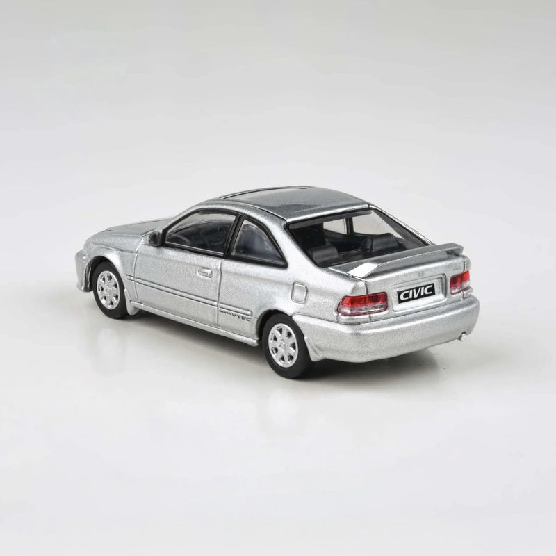 Honda Civic Si EM1 Vogue RHD '99, 1:64 Scale (Silver) — image 2
