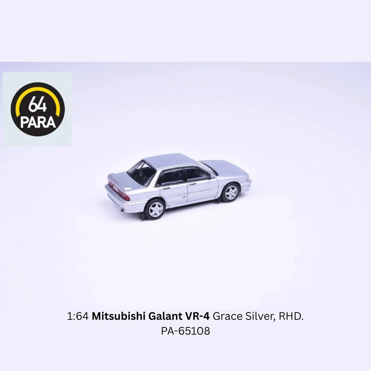 Mitsubishi Galant VR-4, 1:64 Scale (Silver) — image 2