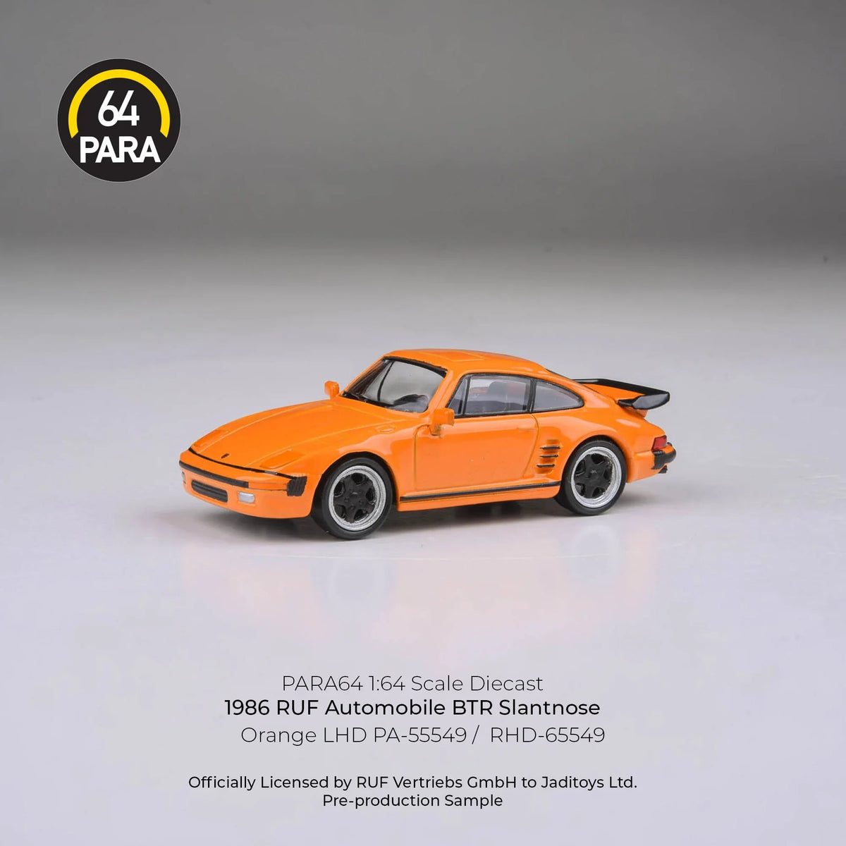 *PRE-ORDER* RUF BTR 1986, 1:64 Scale (Orange) — image 1