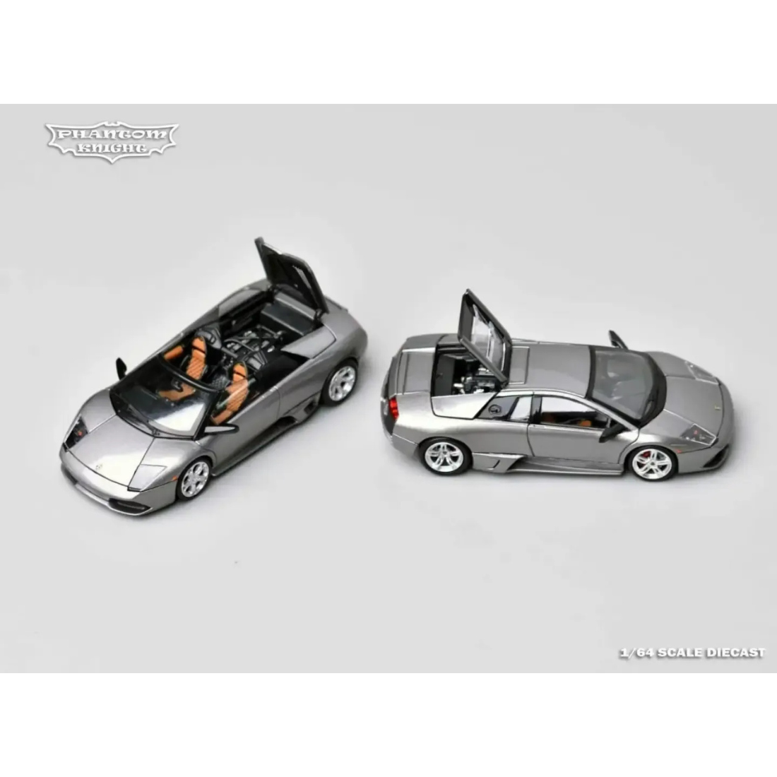 *PRE-ORDER* Murcielago LP640 Gun Metal Grey Roadster (Limited to 999pcs), 1:64 Scale — image 3