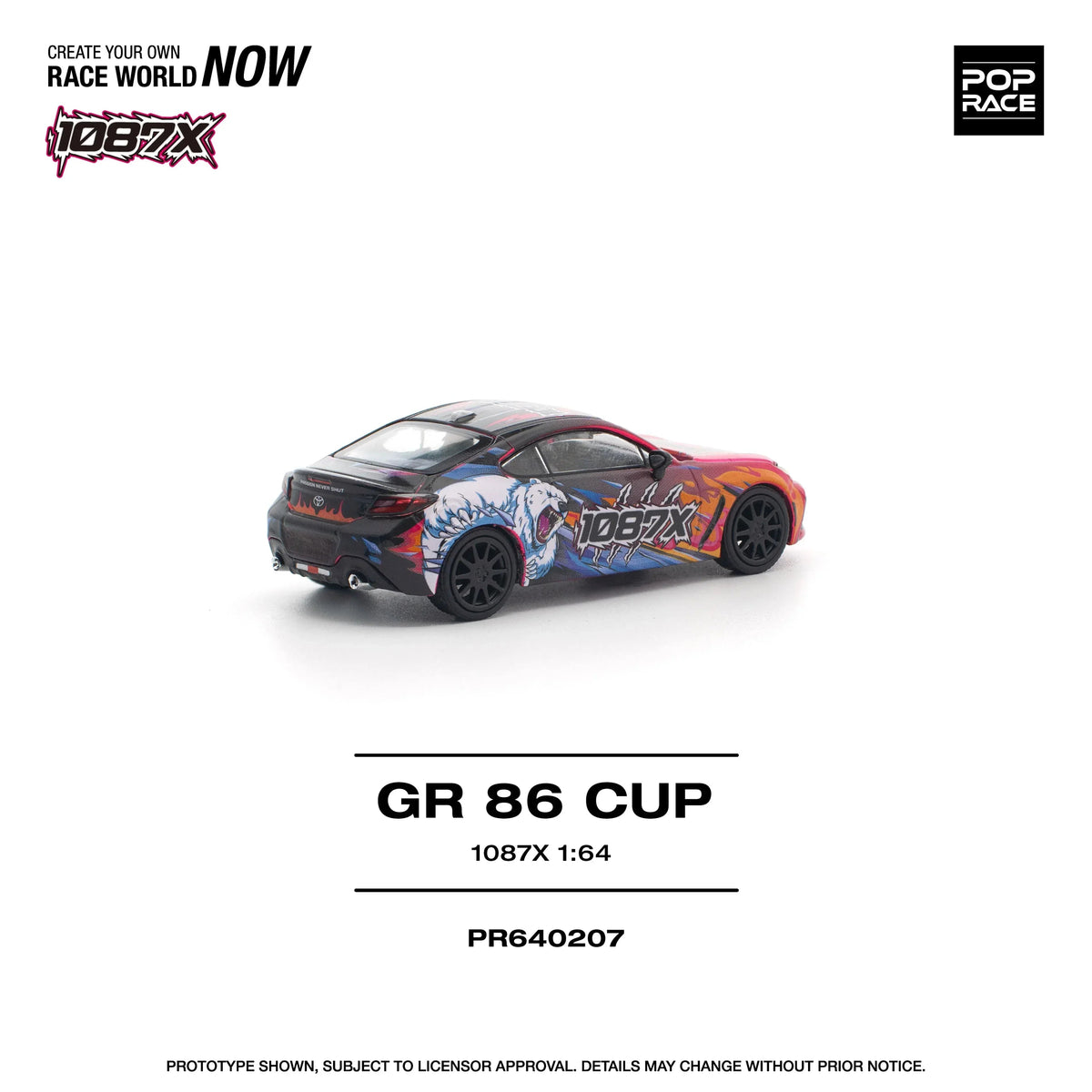 GR 86 Cup 1087X, 1:64 Scale (Red) — image 5