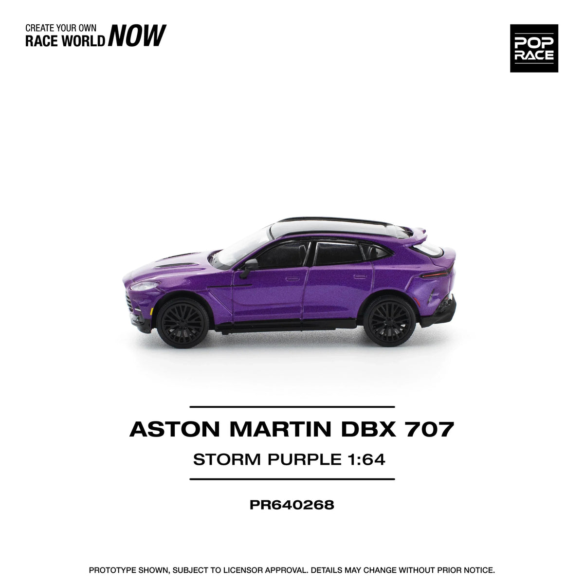 Aston Martin DBX 707, 1:64 Scale (Purple) — image 2