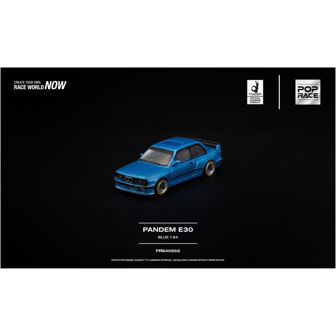 *PRE-ORDER* Pandem E30, 1:64 Scale (Blue) — image 2
