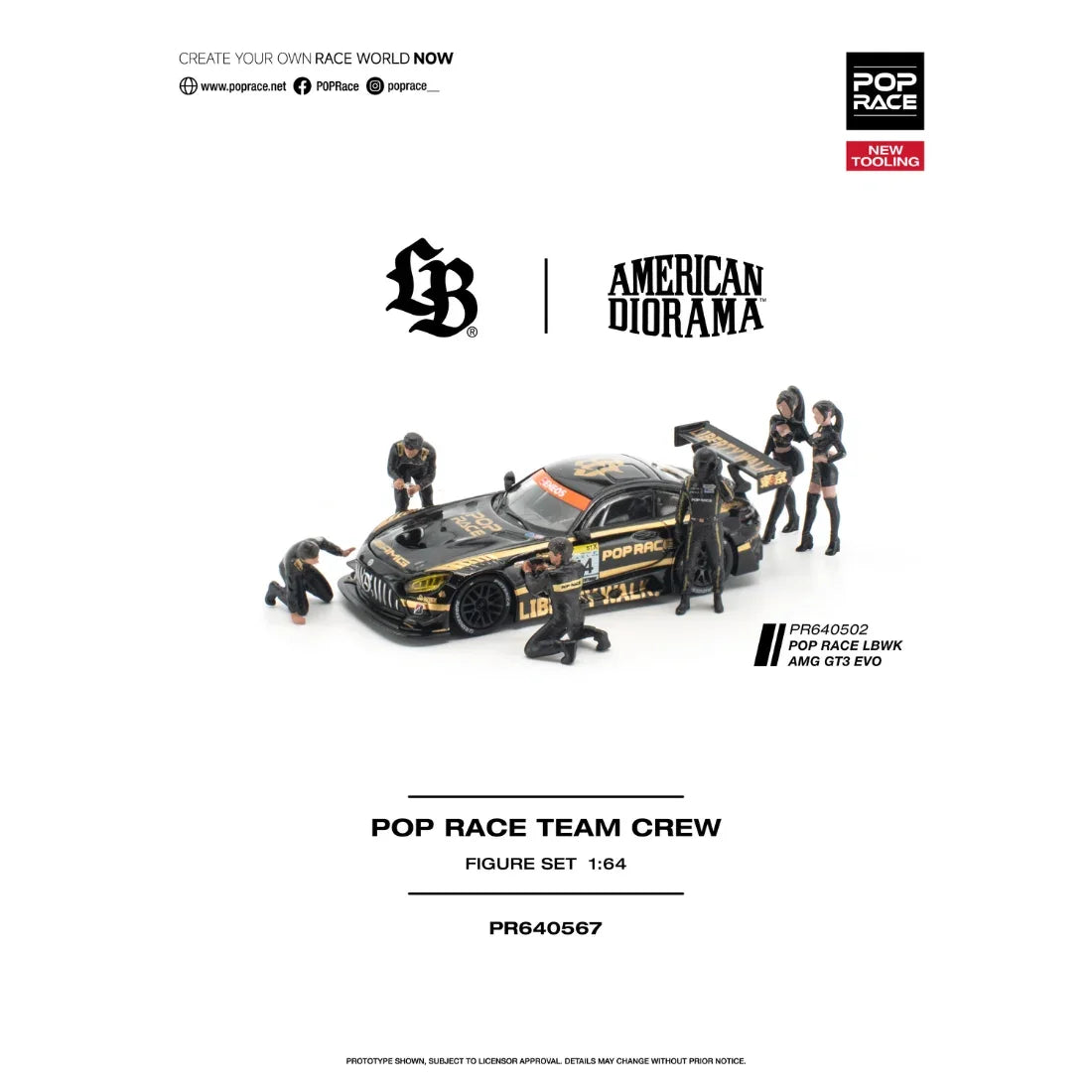 *PRE-ORDER* Team Crew (6 Figures), 1:64 Scale — image 2