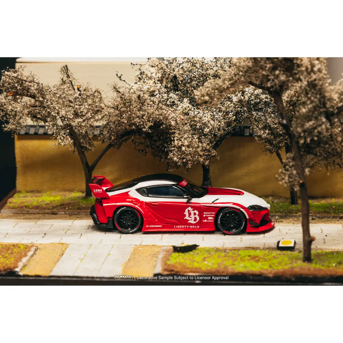 *PRE-ORDER* LB-WORKS TOYOTA SUPRA (A90), 1:64 Scale (Red) — image 5