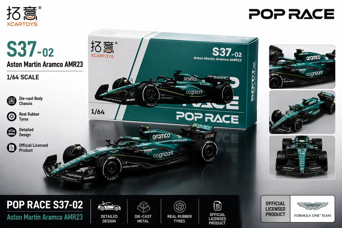 Aston Martin Aramco AMR23 Valvoline (F1-Congnizant), 1:64 Scale — image 1