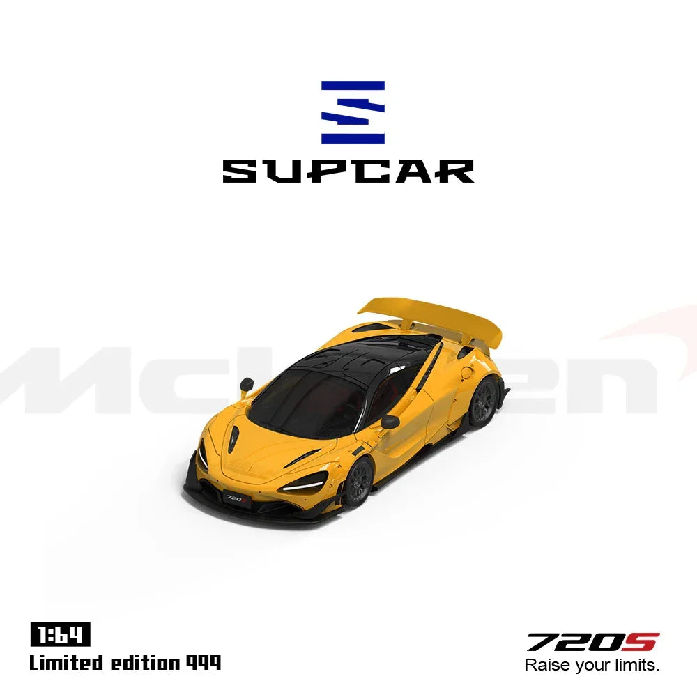 SC - McLaren 720S(Limited Edition 999), 1:64 Scale (Yellow) — image 1