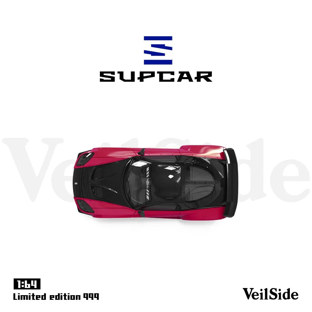 SC-RX-7 Veilside(Limited Edition 999), 1:64 Scale (Rose Red) — image 3