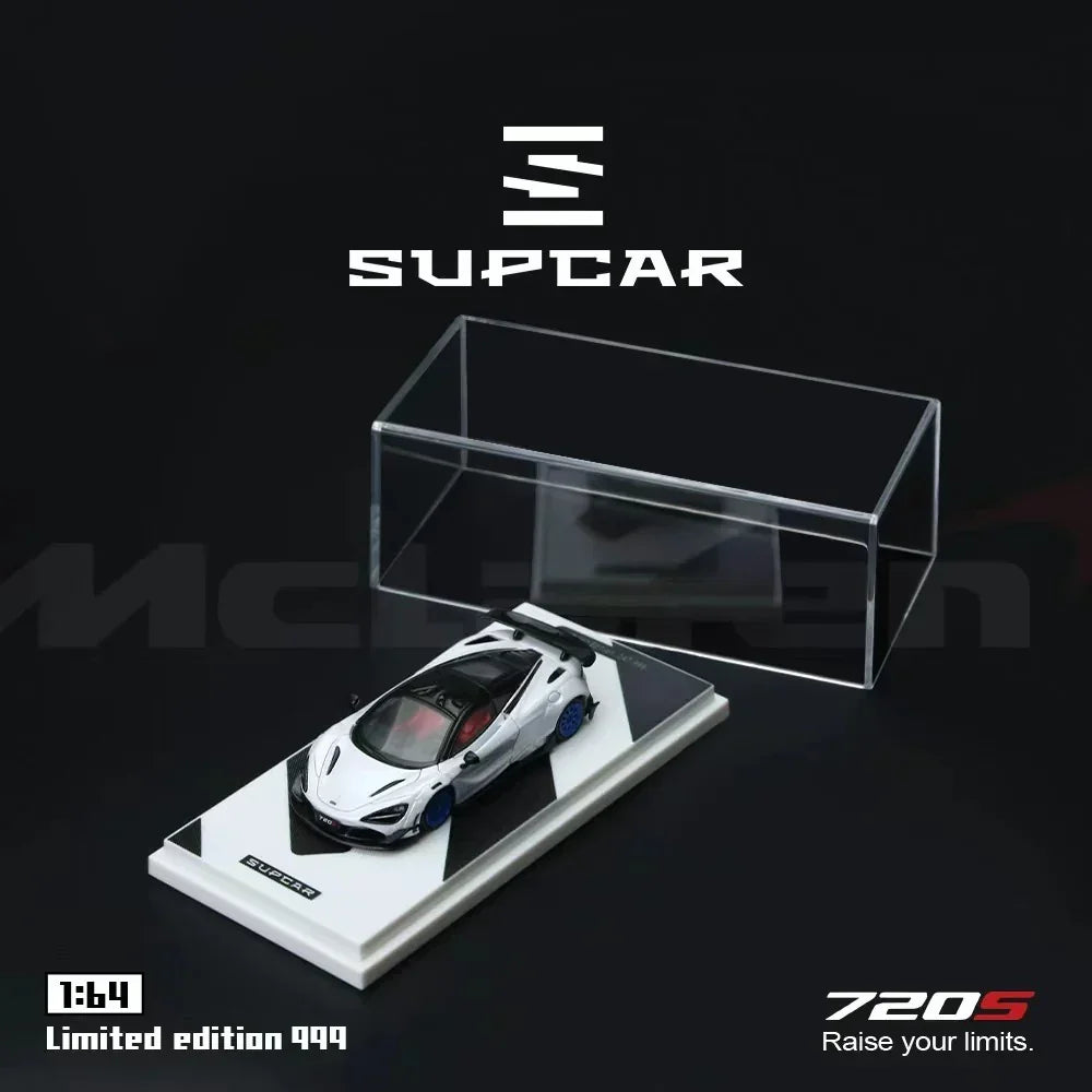 SupCar McLaren 720S alloy car model, 1:64 Scale (White) — image 3