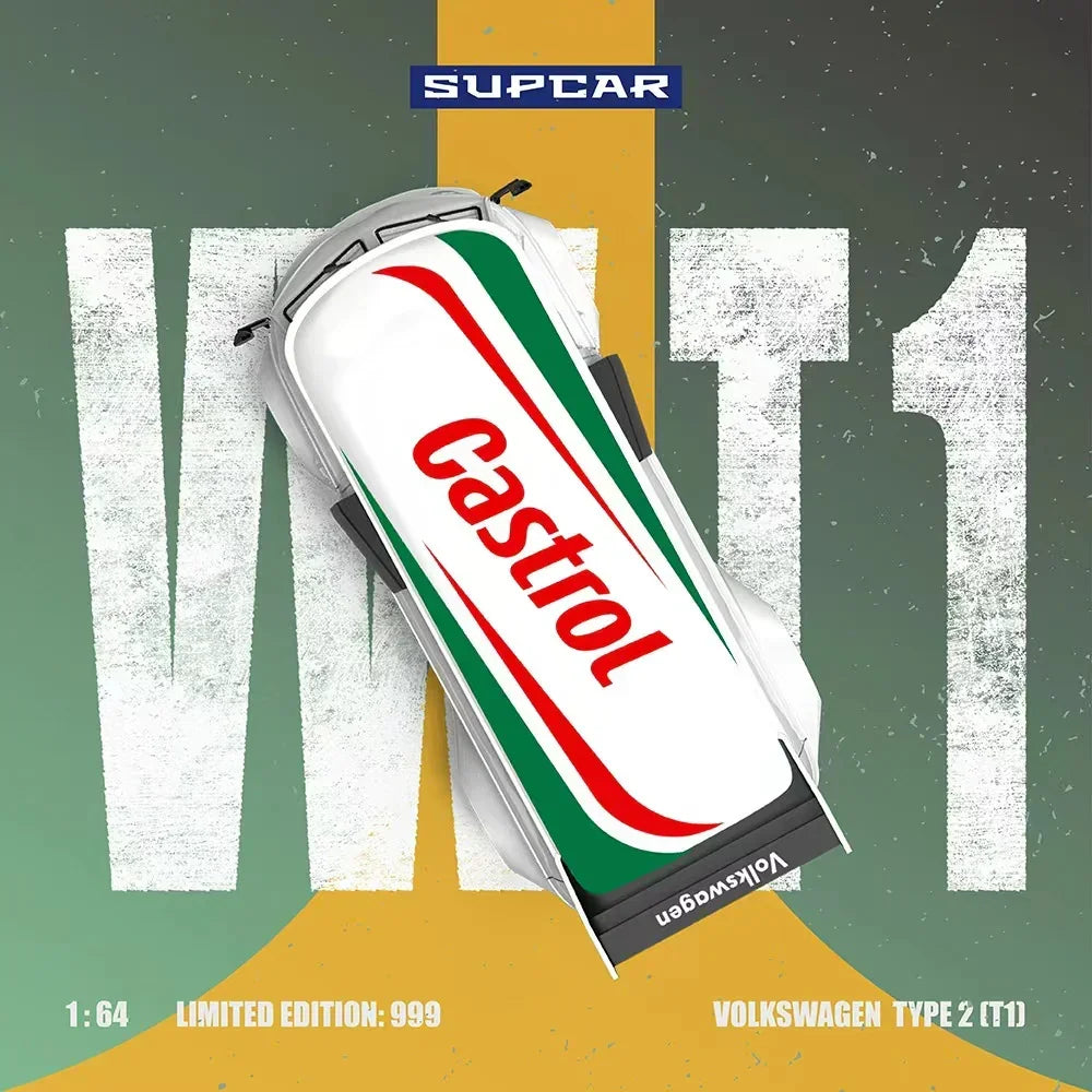 Volkswagen T1-Castrol No. 61(Limited Edition: 999), 1:64 Scale — image 6