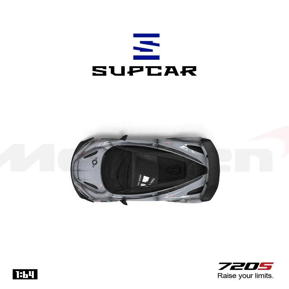 *PRE-ORDER* McLaren 720S Grey Shadow Painted, 1:64 Scale — image 3