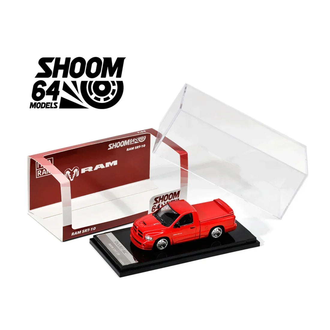 Dodge Ram SRT-10 (2003), 1:64 Scale (Red) — image 3