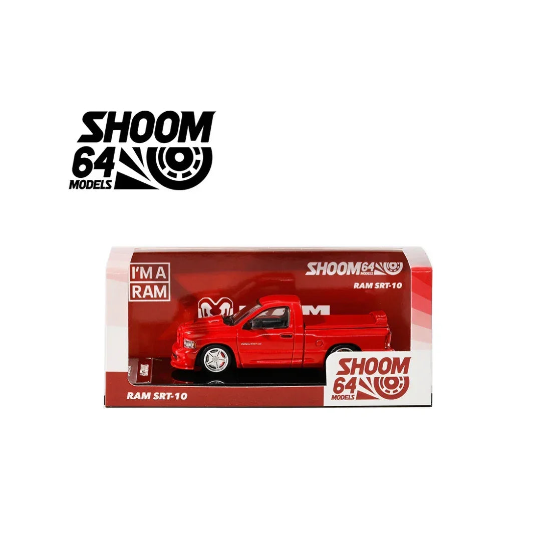 Dodge Ram SRT-10 (2003), 1:64 Scale (Red) — image 2
