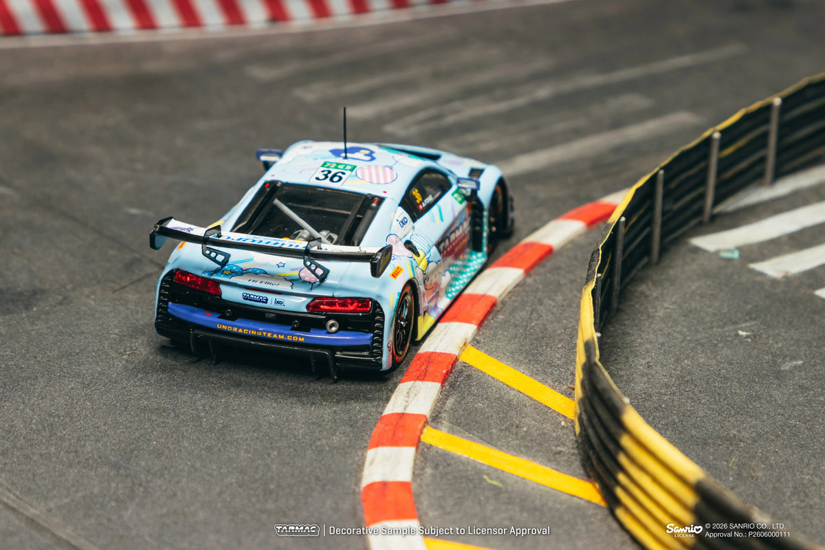 *PRE-ORDER* Audi R8 LMS GT3 EVO II Macau GT Cup - FIA GT World Cup 2025 Uno Racing Adderly Fong, 1:43 Scale — image 4