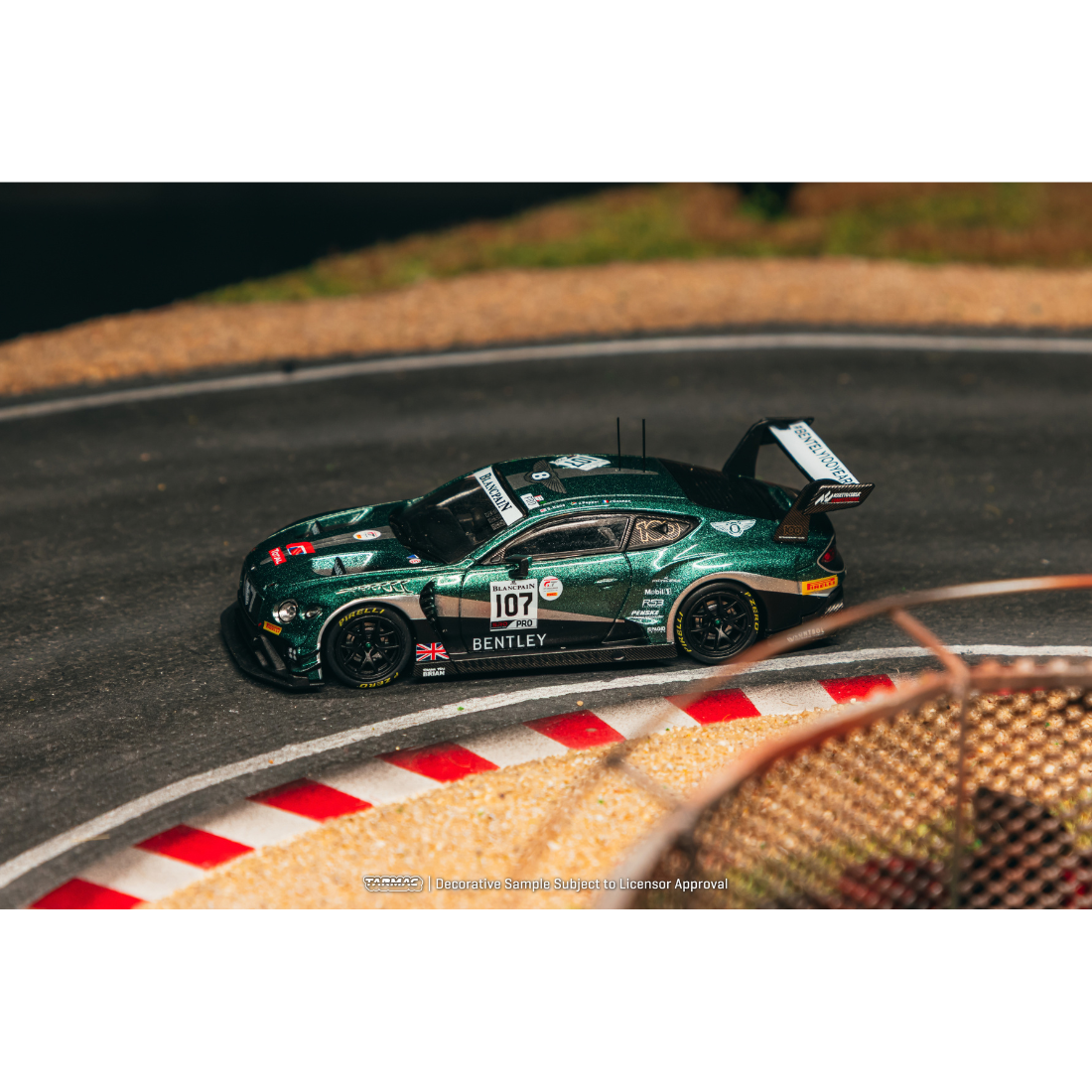 *PRE-ORDER* Bentley Continental GT3 24 Hours of Spa 2019 Jules Gounon / Steven Kane / Jordan Pepper, 1:64 Scale — image 3