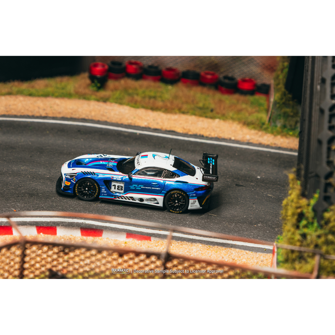 *PRE-ORDER*Mercedes AMG GT3 diecast British GT Championship 2026 Kevin Tse / Ben Green Model Car + Trading Cards Combo Set, 1:64 Scale — image 3