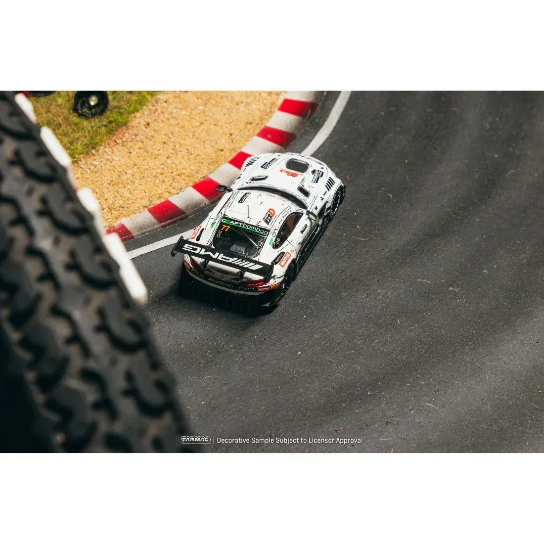 *PRE-ORDER* Mercedes AMG GT3 diecast Bathurst 12h Craft-Bamboo Racing with Diorama Display Base 2026, 1:64 Scale — image 5