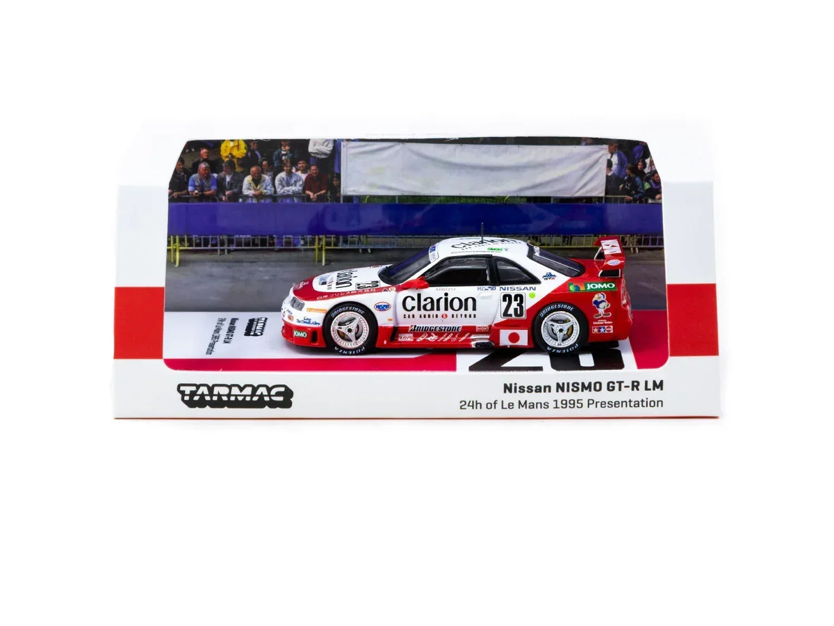 Nissan Nismo GT-R LM 24h of Le Mans 1995 Presentation #23 - Hobby64, 1:64 Scale (White) — image 3