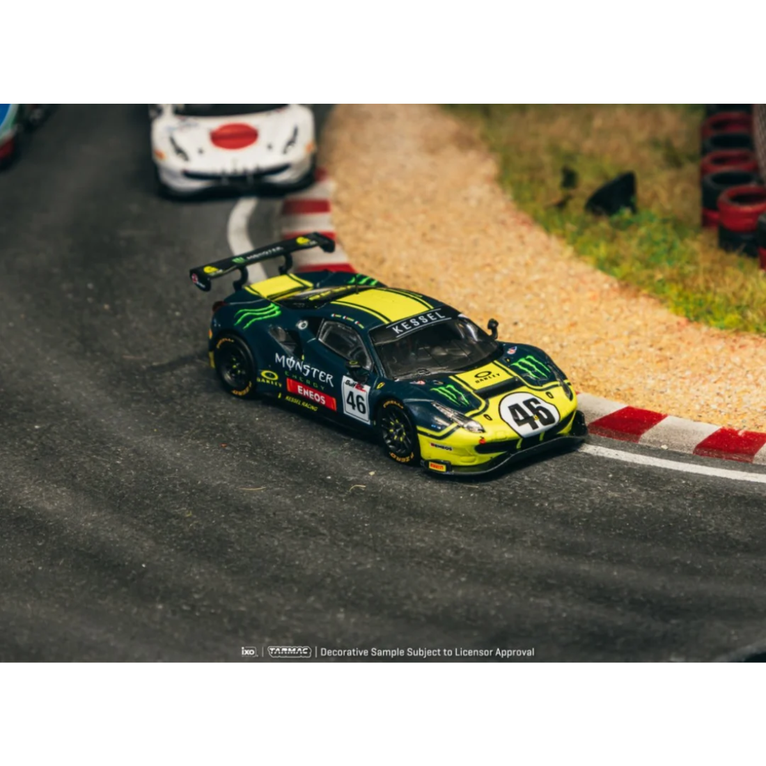 Ferrari 488 GT3 Gulf 12 Hours 2019, 1:64 Scale — image 4