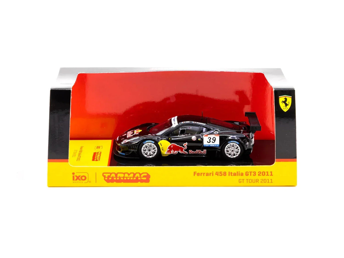 Ferrari 458 Italia GT3 GT TOUR 2011 #39 - Hobby64, 1:64 Scale (Black) — image 3