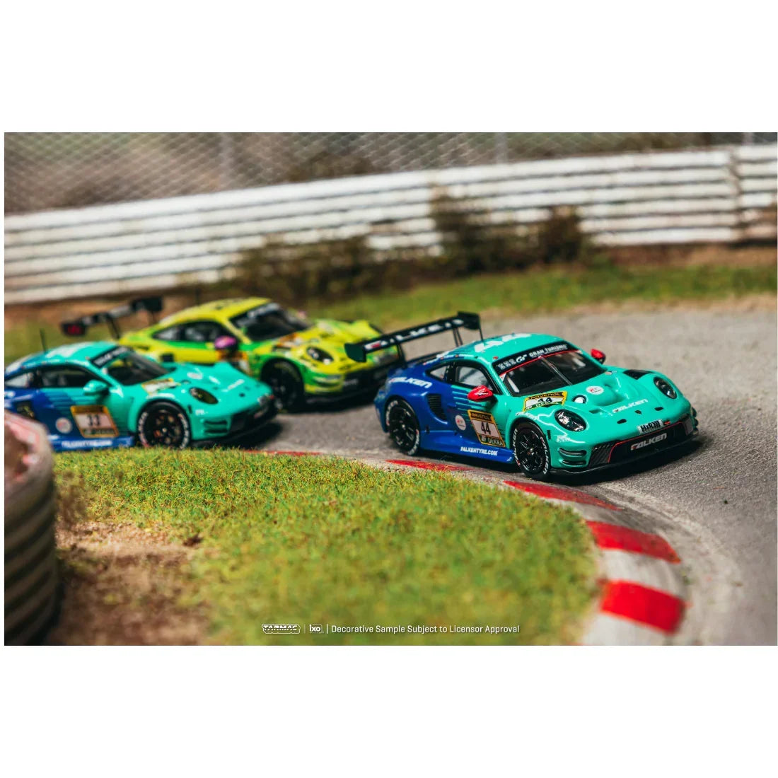 *PRE-ORDER* Porsche diecast 911 GT3 R Nürburgring 24h 2024 Joel Eriksson / Tim Heinemann / Nico Menzel / Martin Ragginger, 1:64 Scale — image 5