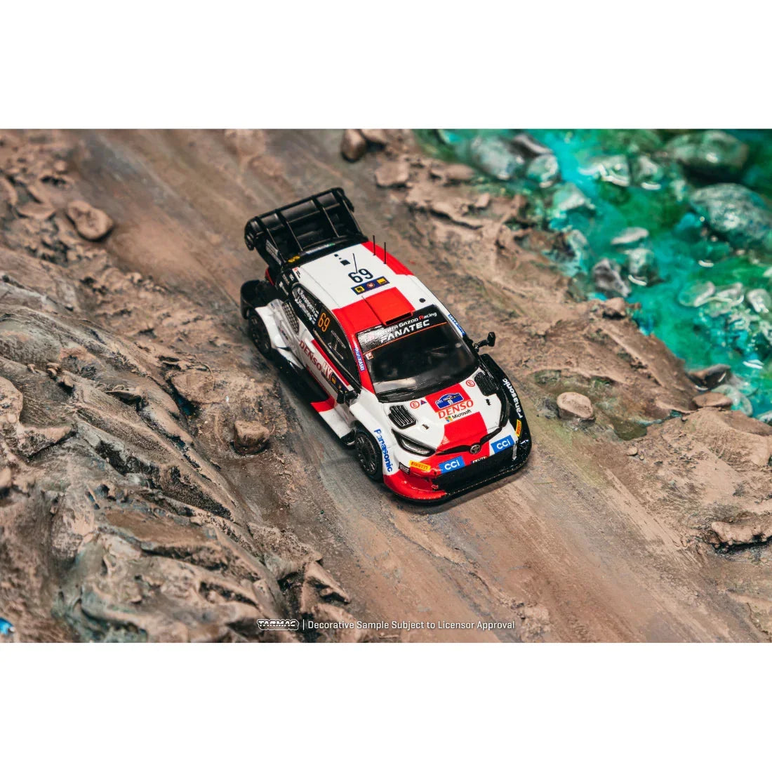 *PRE-ORDER* Toyota GR YARIS Rally1 HYBRID Central European Rally 2023 WRC World Champion Kalle Rovanperä / Jonne Halttunen 2023, 1:64 Scale — image 5