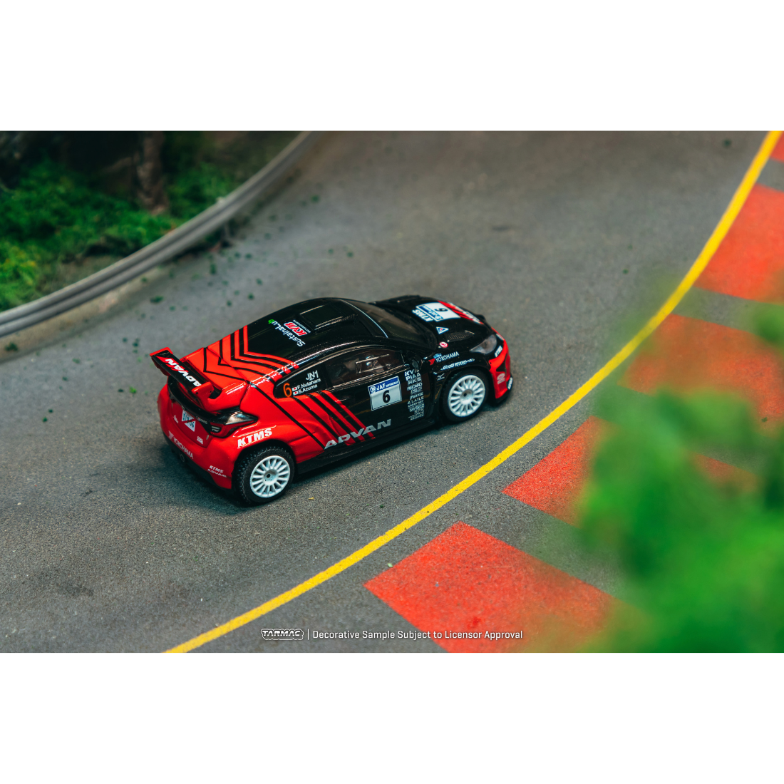*PRE-ORDER* Toyota GR Yaris Rally2 Japanese Rally Championship 2024 Fumio Nutahara / Shungo Azuma, 1:64 Scale — image 4