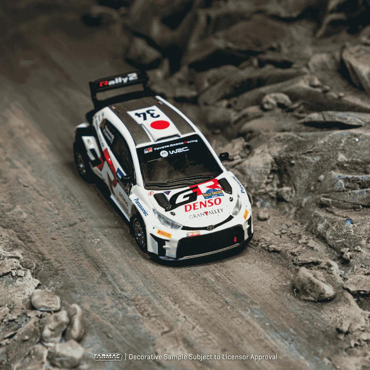*PRE-ORDER* X iXO Models Toyota GR Yaris Rally2 Sweden 2024 Yuki Yamamoto / Marko Salminen, 1:64 Scale — image 5