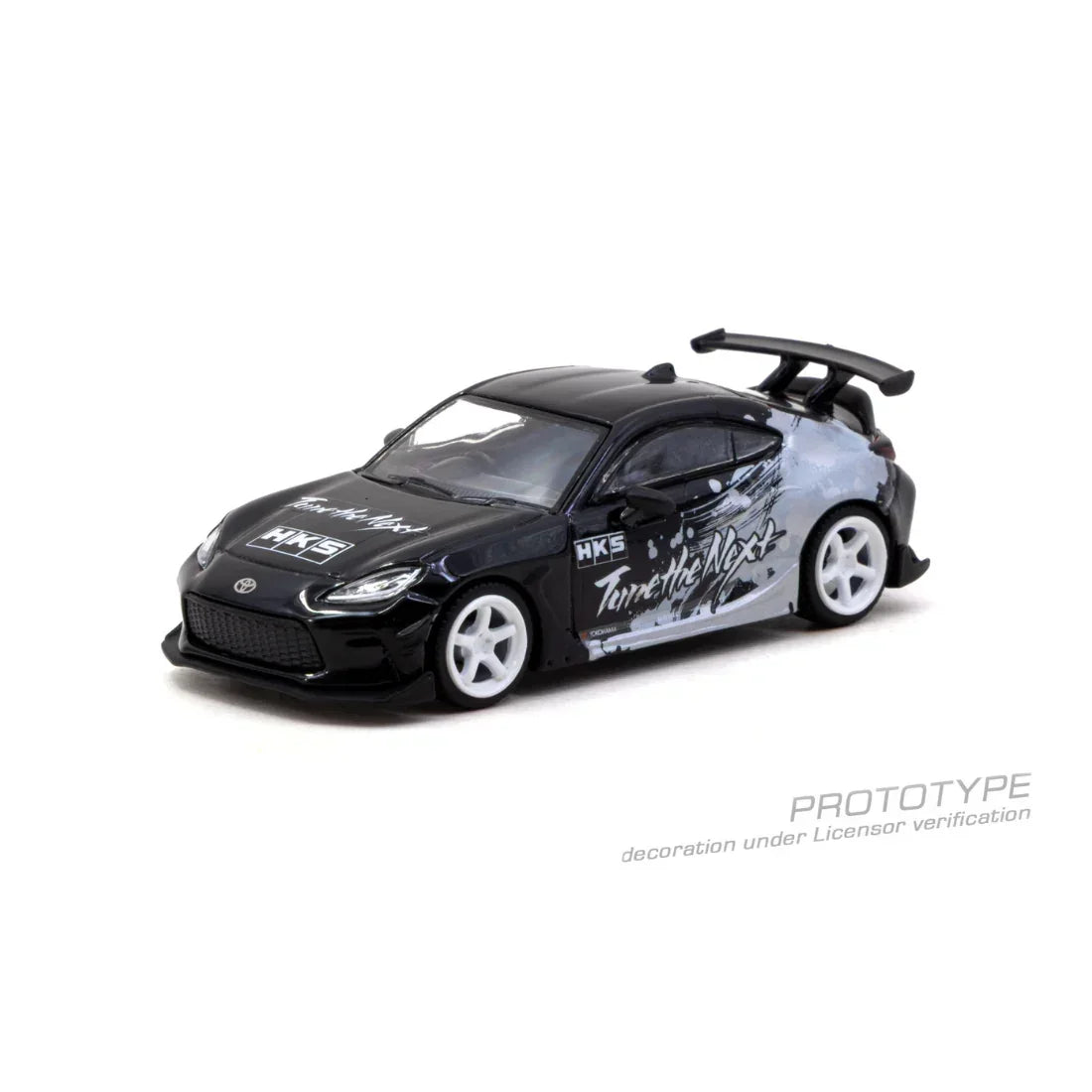 *PRE-ORDER* HKS Toyota GR86 Chance of Chase Car, 1:64 Scale (Black) — image 1
