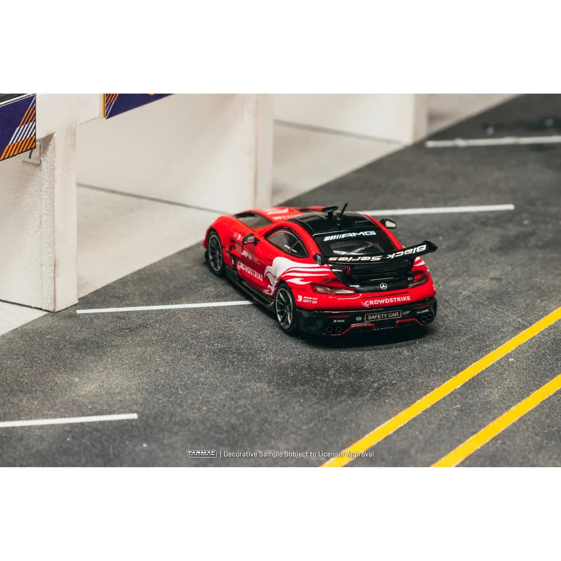 *PRE-ORDER* Mercedes-Benz AMG GT Black Series Safety Car 2026 (Chance of Chase Car), 1:64 Scale — image 2