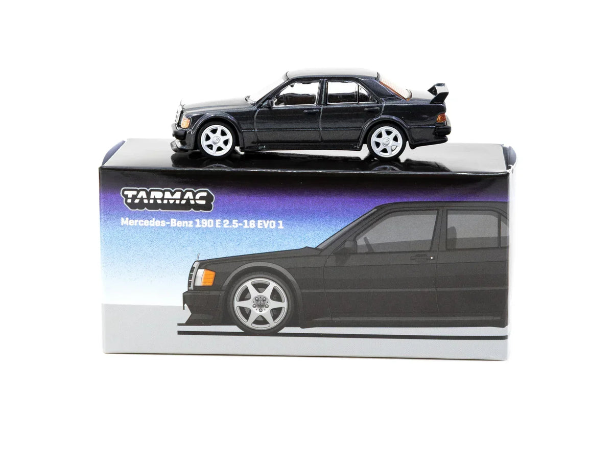 Mercedes-Benz 190 E 2.5-16 EVO 1 - Global64, 1:64 Scale (Black) — image 3