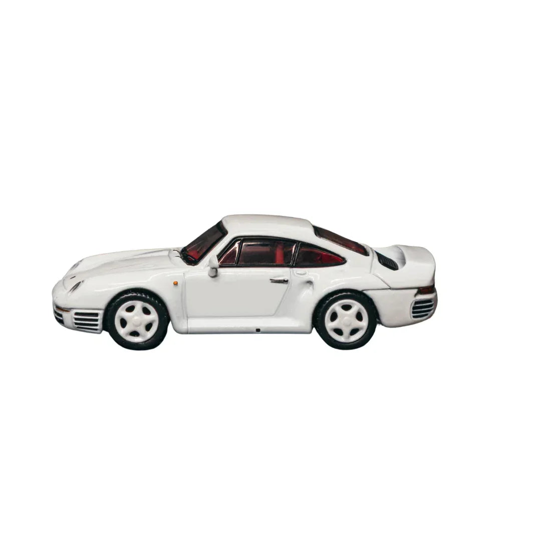 *PRE-ORDER* Porsche diecast 959 Chance of Chase Car (Model Car + Trading Cards Combo Set), 1:64 Scale (White) — image 5
