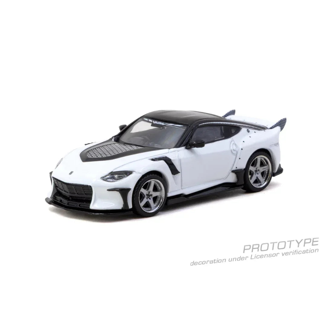 *PRE-0RDER* Nissan VeilSide FFZ400 Fairlady Z Chance of Chase Car, 1:64 Scale (White) — image 2