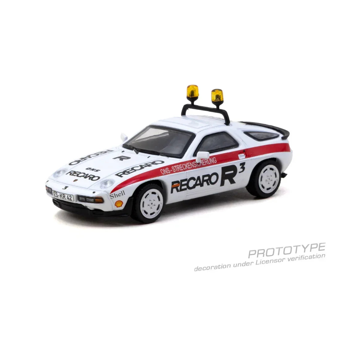 *PRE-ORDER* Porsche diecast 928 S Safety Car (Chance of Chase Car), 1:64 Scale — image 2