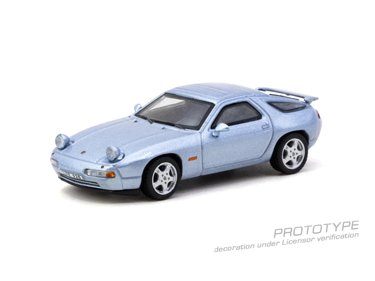 *PRE-ORDER Porsche diecast 928 GTS Chance of Chase Car with Closed Head-Light, 1:64 Scale (Blue Metallic) — image 5