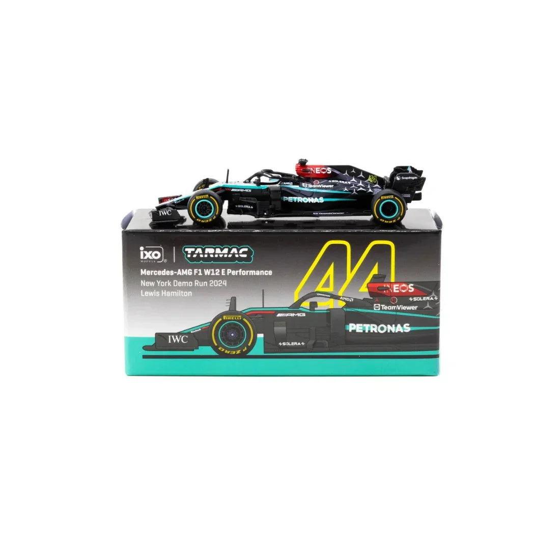 Mercedes-AMG F1 W12 E Performance New York Demo Run Lewis Hamilton 2024, 1:64 Scale — image 4