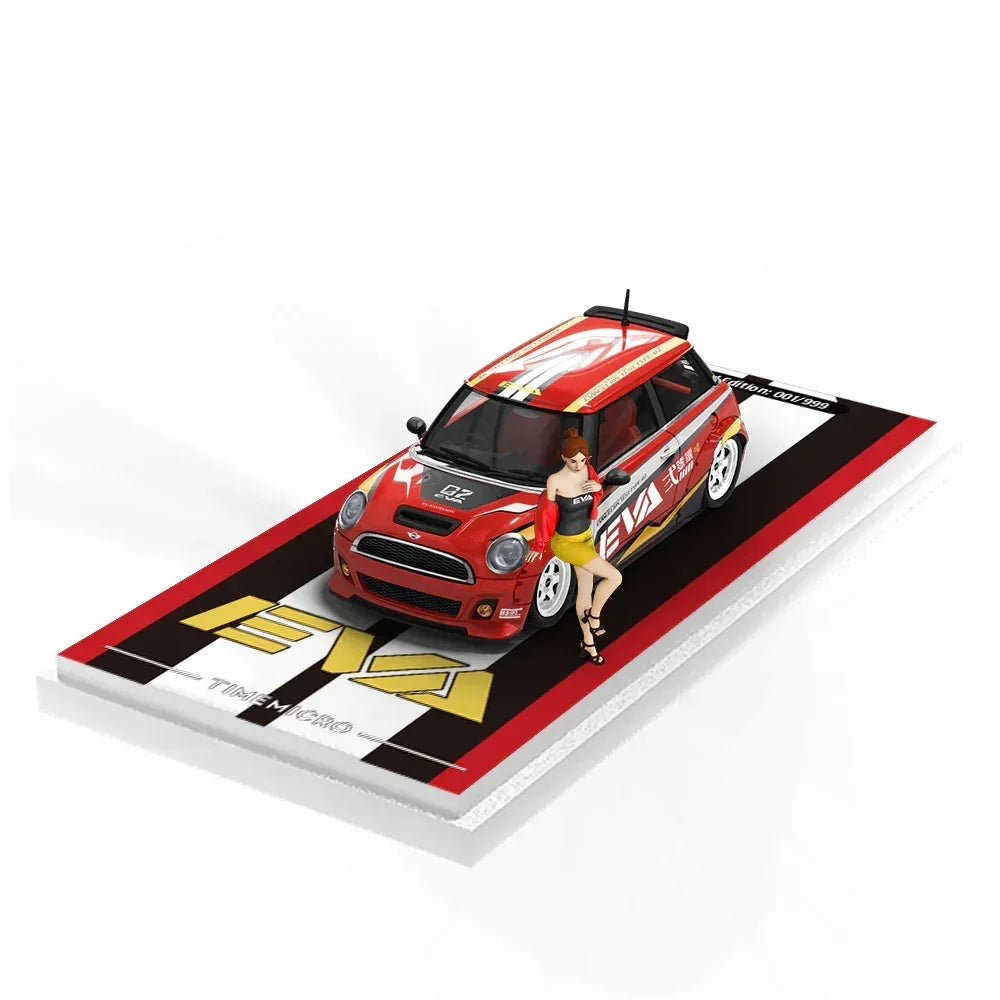 Mini Cooper - Red EVA No. 2 Figure Edition, 1:64 Scale — image 2